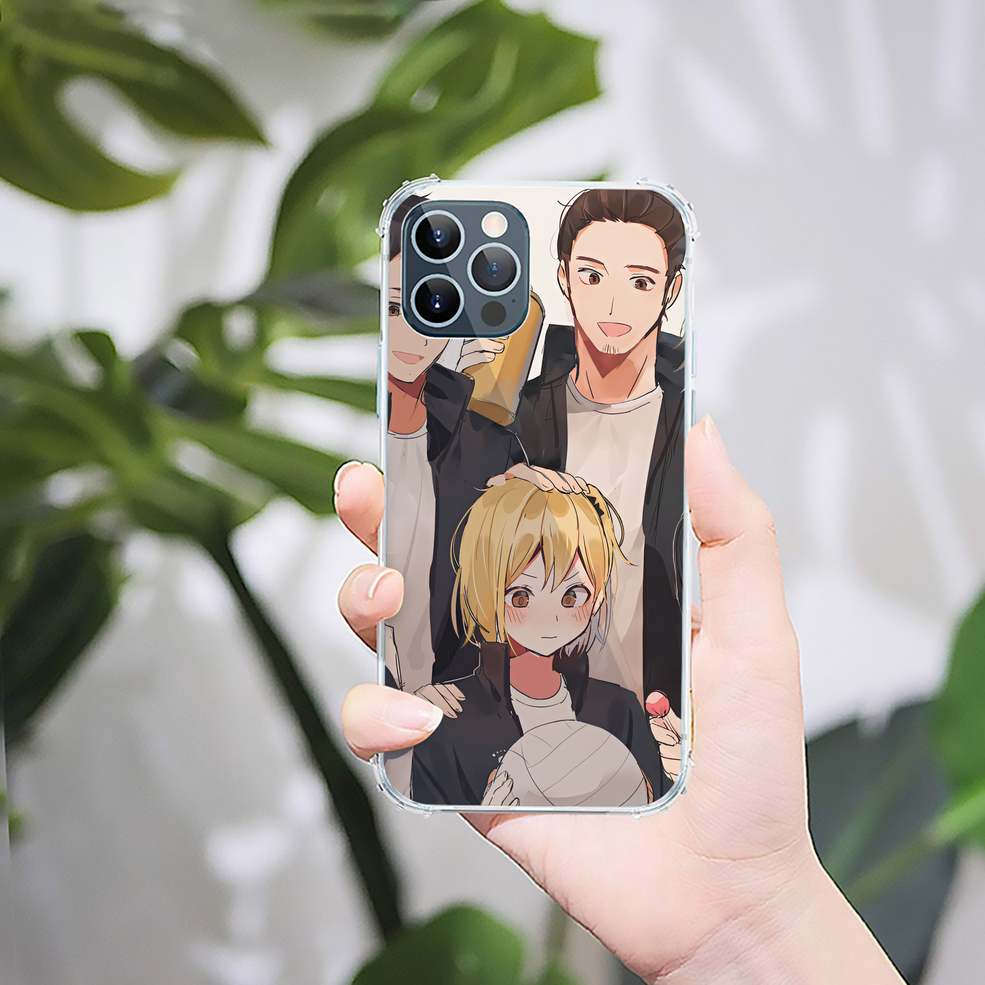 （画像用） ハイキュー!! Haikyu!! 【iPhone 12シリーズ対応】透明スマホケース（クリアソフトケース）